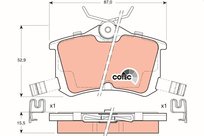 ARKA BALATA ACCORD VII 1.8 ie 10/98 -2.0 ie 98-01 -2.0 TDI 02/99 -ACCORD VIII 2.4 02/03