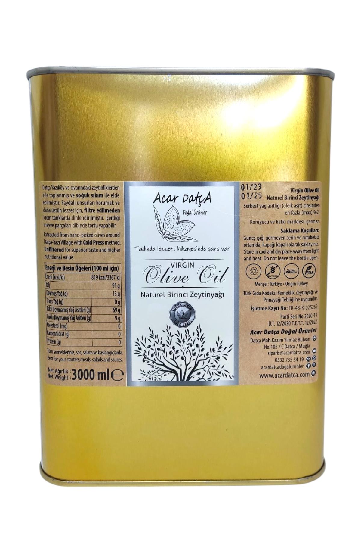 Natürel Birinci Zeytinyağı 3 lt