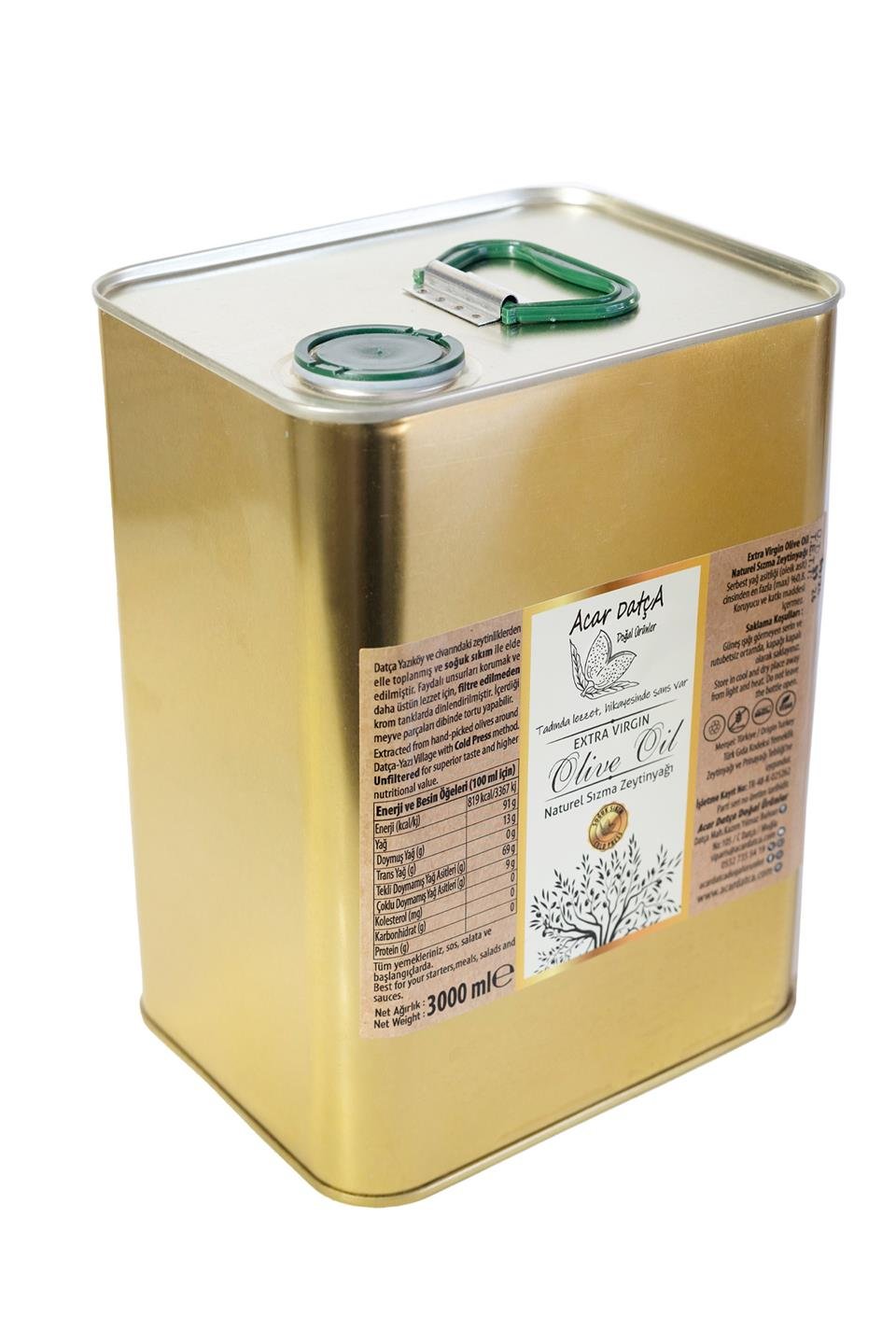 Sızma Zeytinyağı 3 lt