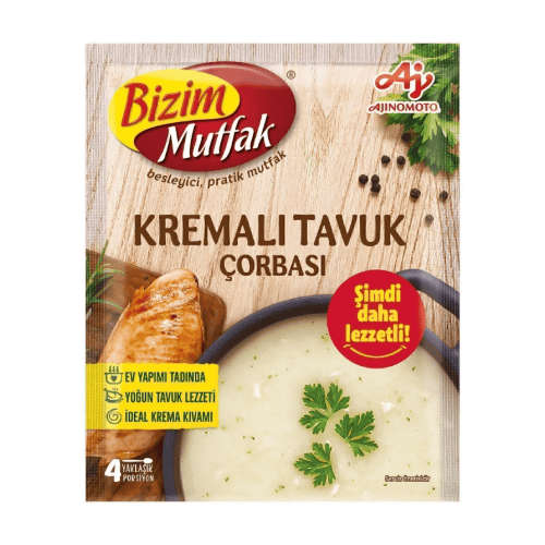 BİZİM MUTFAK KREMALI TAVUK ÇORBASI 62 G