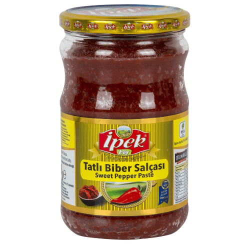 İPEK TATLI BİBER SALÇASI CAM 650 G