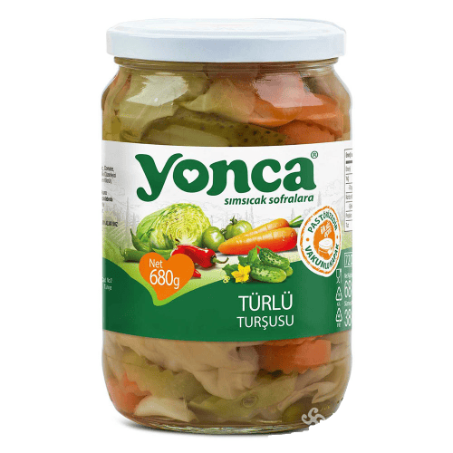 YONCA TÜRLÜ TURŞUSU 680 G