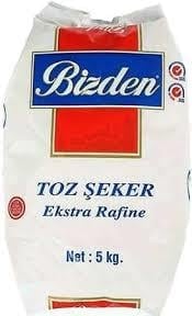 BİZDEN TOZ ŞEKER 5000g