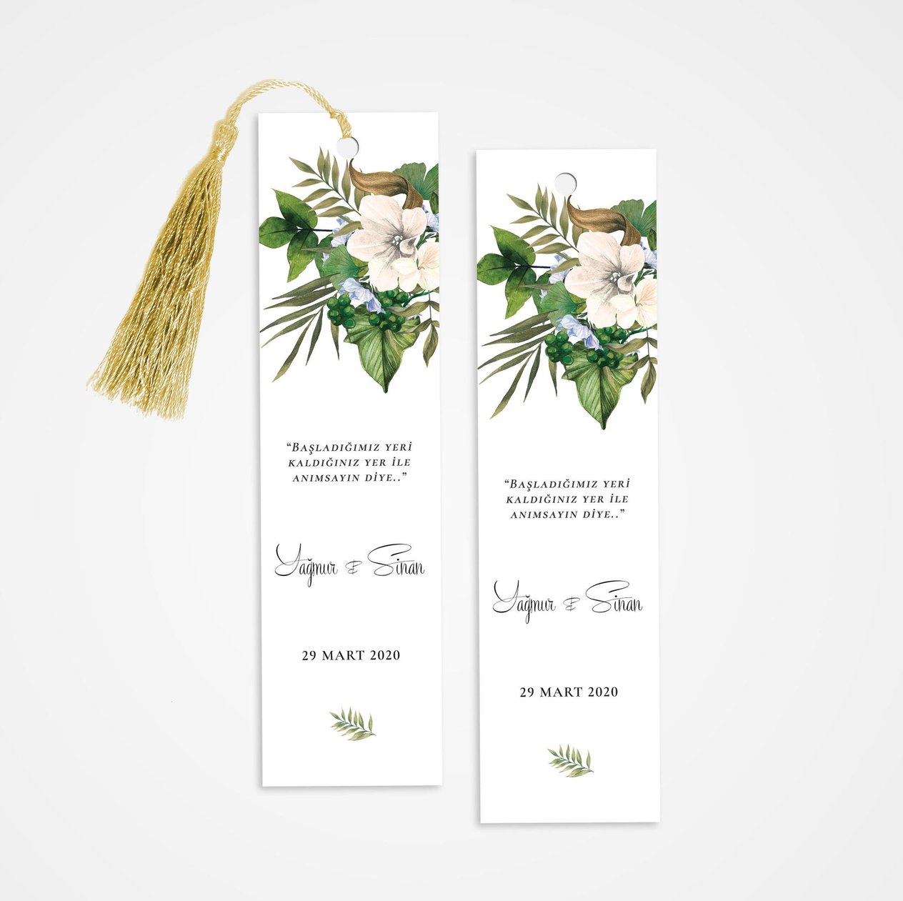 Greenery Kitap Ayracı