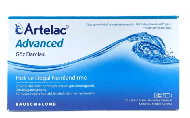 Bausch & Lomb Artelac Advanced Göz Damlası 0,5 ml x 30 Adet