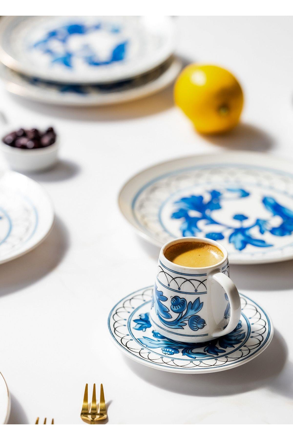 Azul türk kahvesi fincanı tek kişilik
