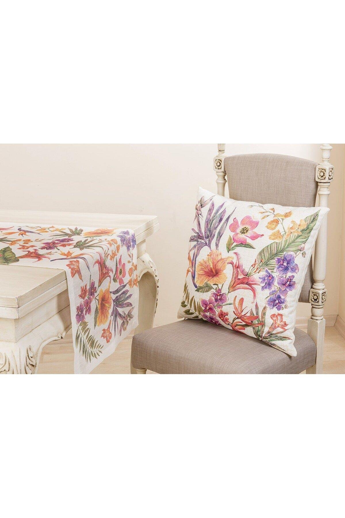 Baskılı Masa Bandı Gardenia Renkli