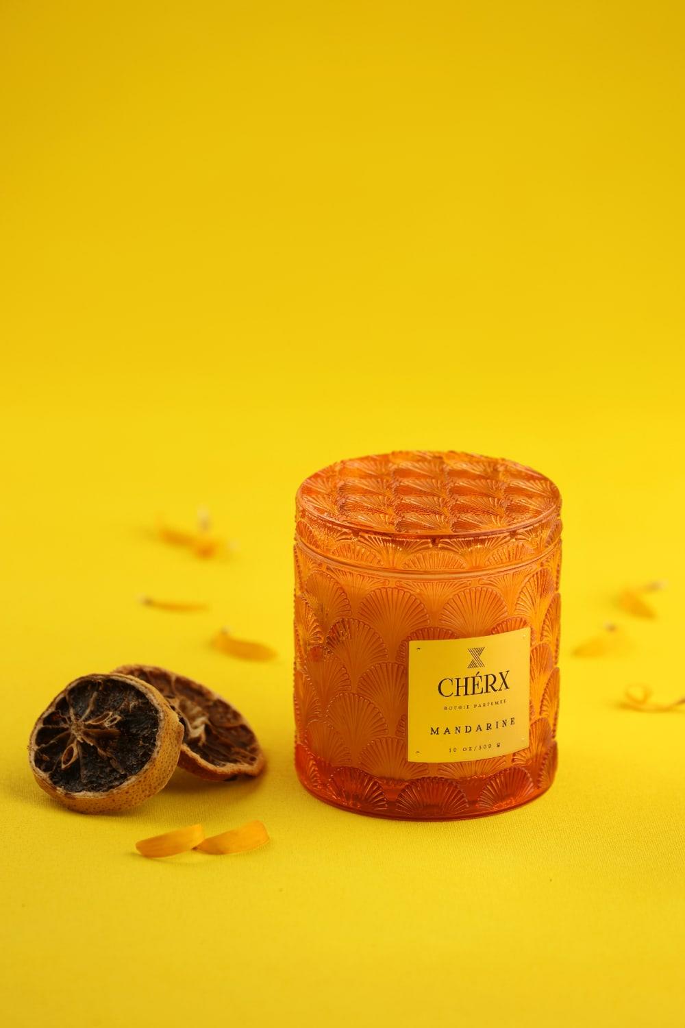 Mandarine Cam Kavanoz Mum