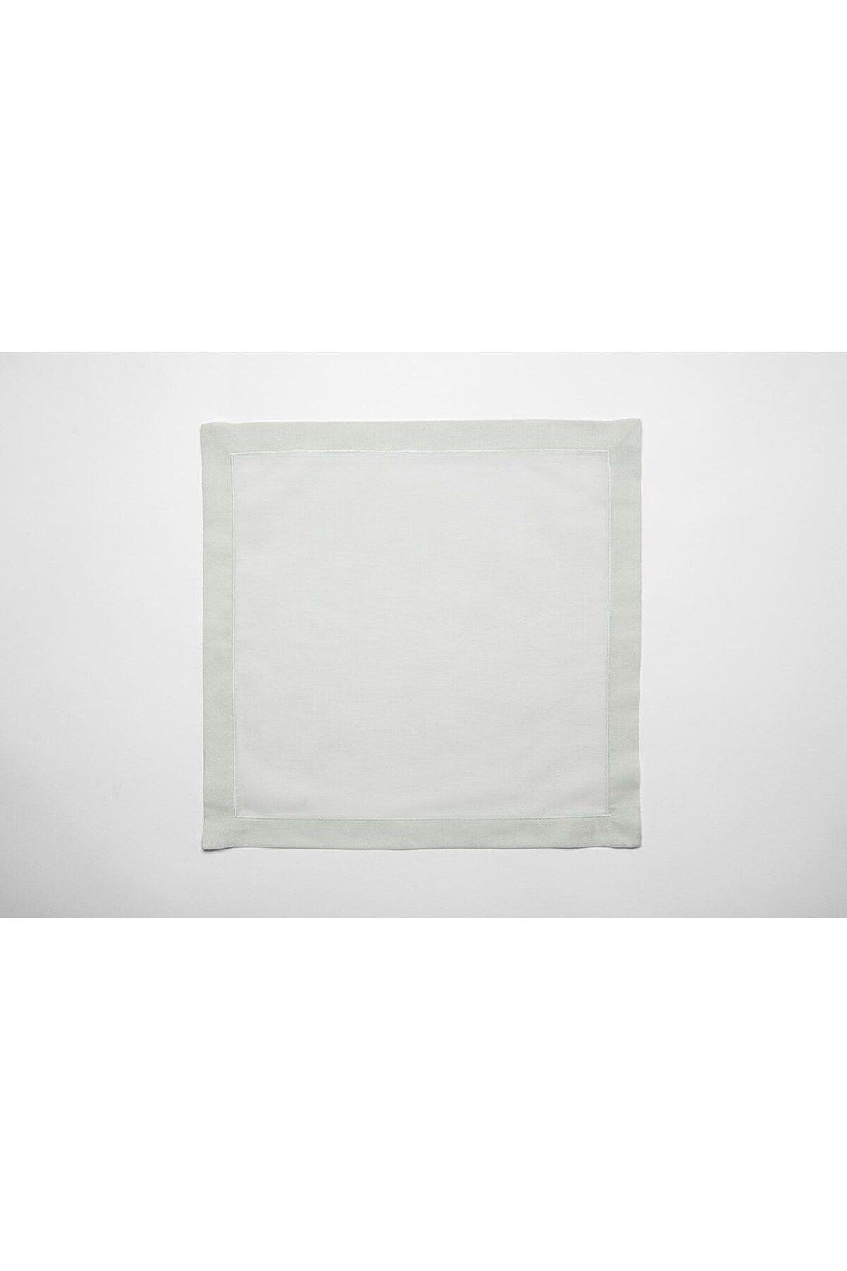 Peçete Düz Pikolu 4'lü Paket 45*45 Su Yeşili