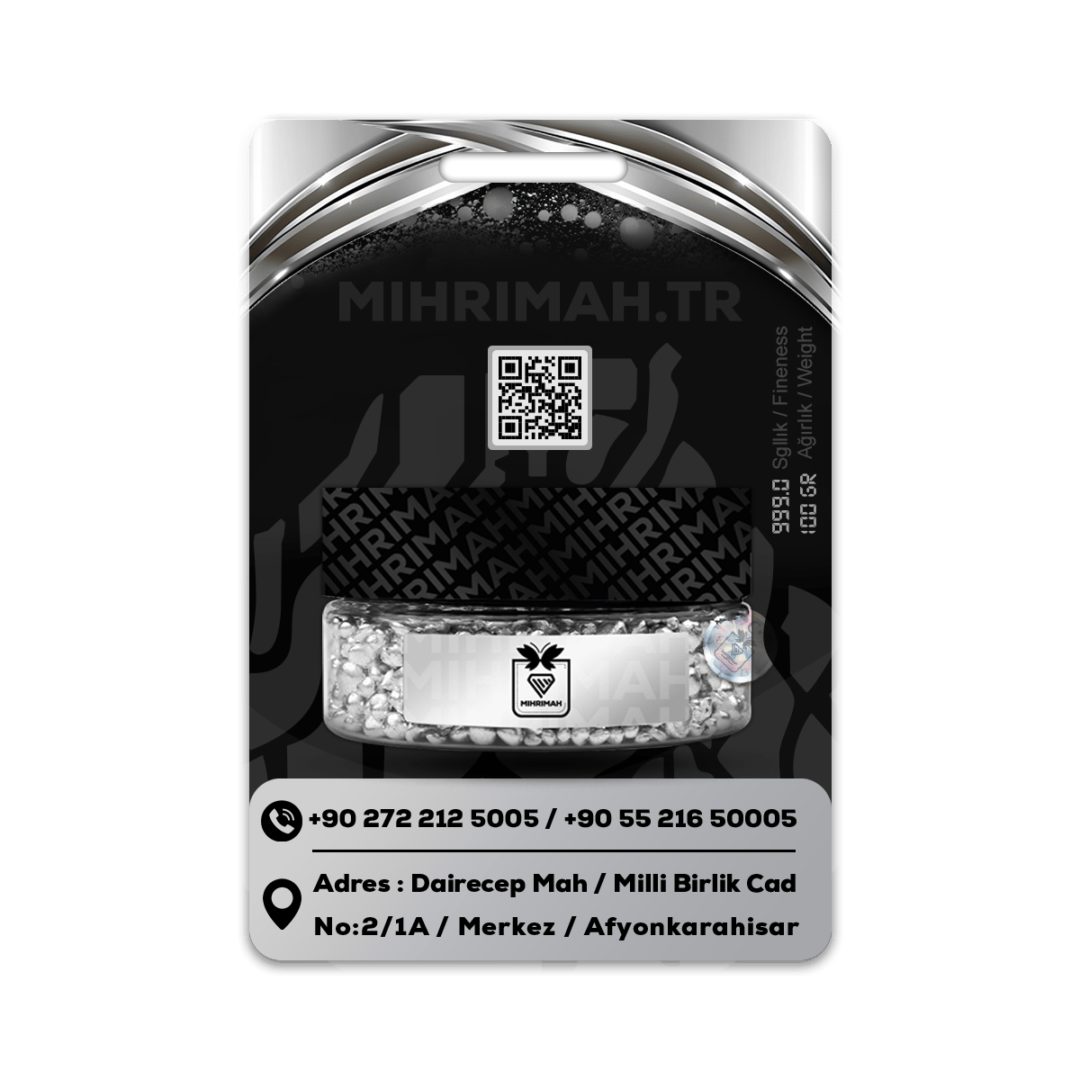 100 Gram Silver Granule