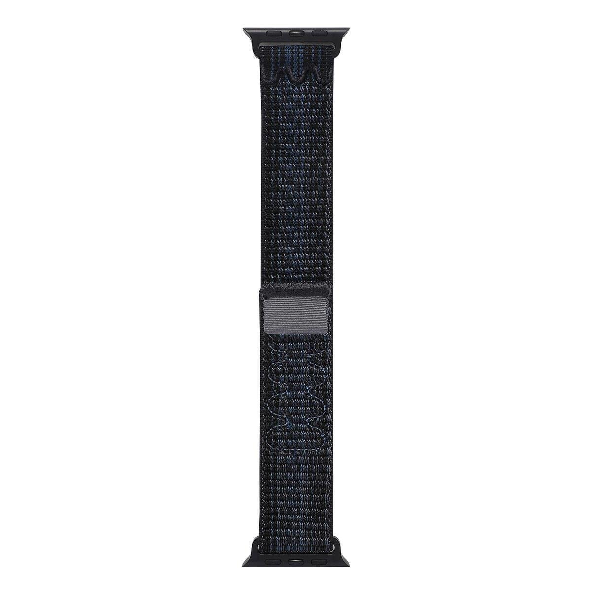 Apple Watch 7 45mm KRD-91 Hasır Kordon Strap Kayış