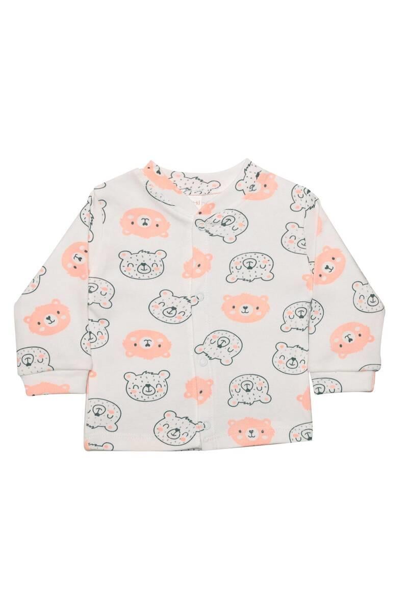 Ayıcık Baskılı Bebek Pijama Takımı 85 | Yavru Ağzı