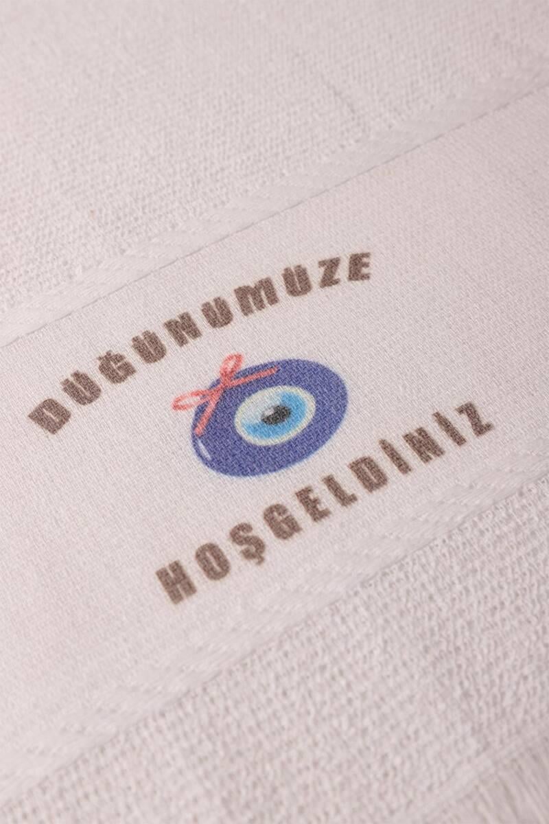 Düğünümüze Hoşgeldiniz Havlusu 3300