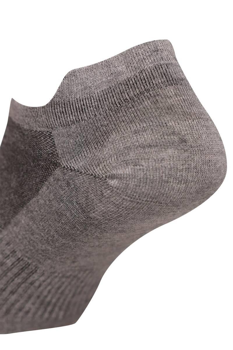 Erkek Bambu Patik Çorap 4180 | Gri