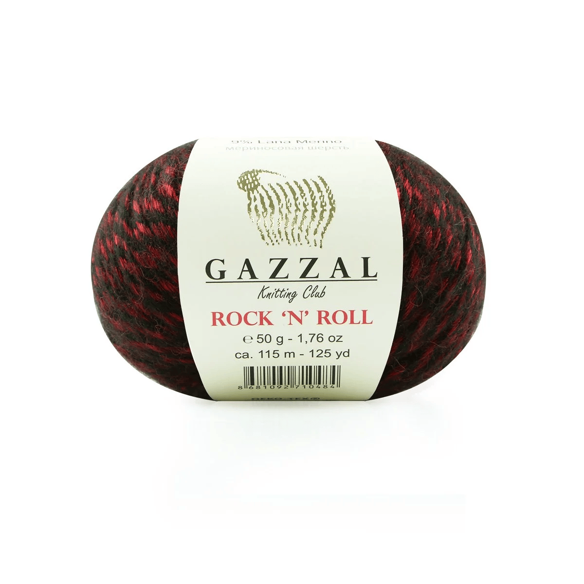 Gazzal Rock N Roll El Örgü İpi  | Kırmızı13950