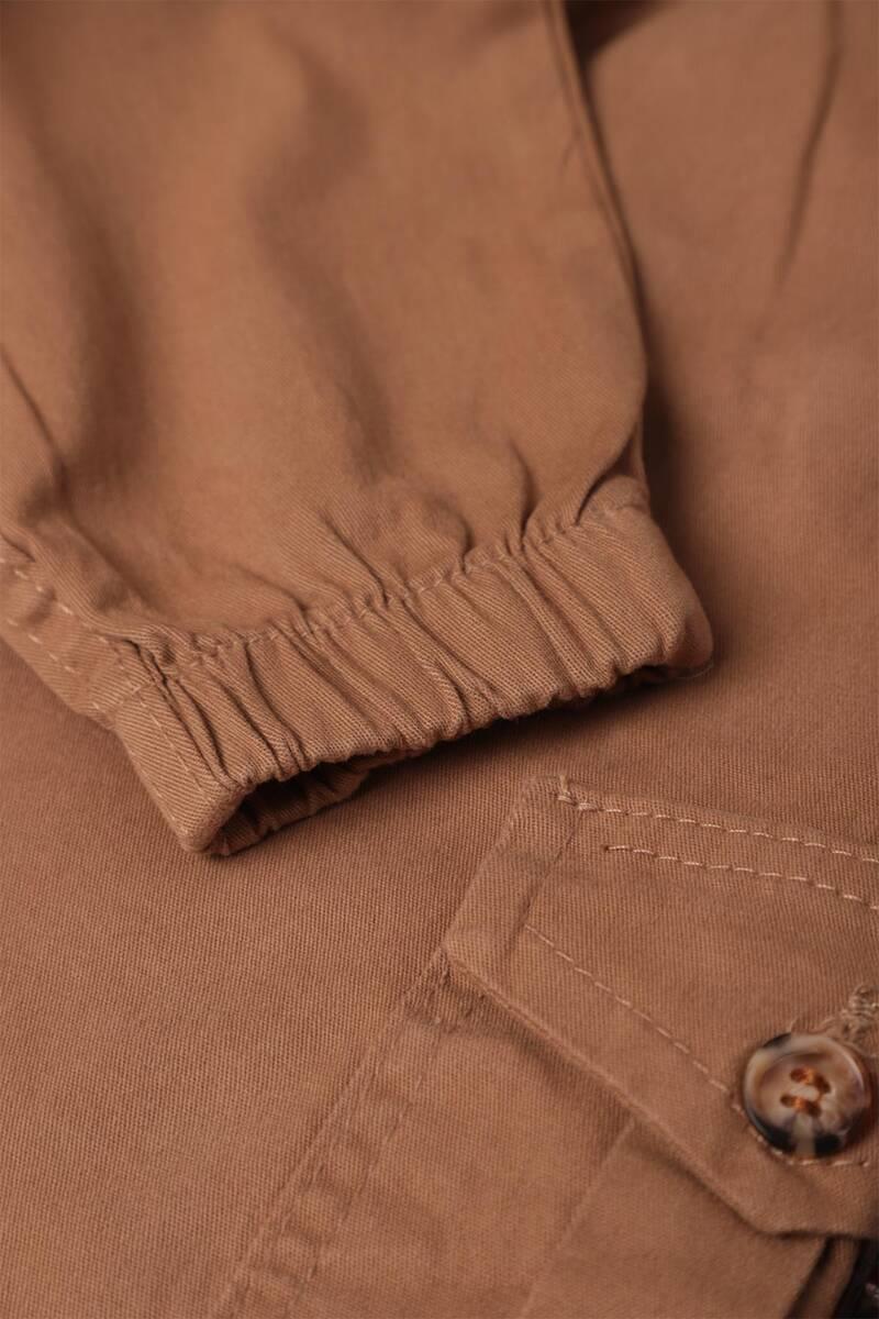 Kargo Cepli Erkek Çocuk Pantolon 001 | Kahve