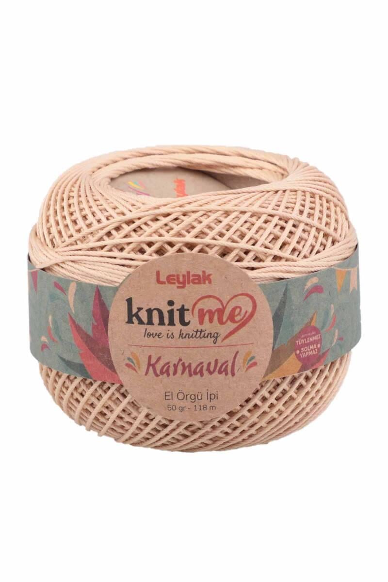 Knit me Karnaval El Örgü İpi Bej 01778 50 gr.
