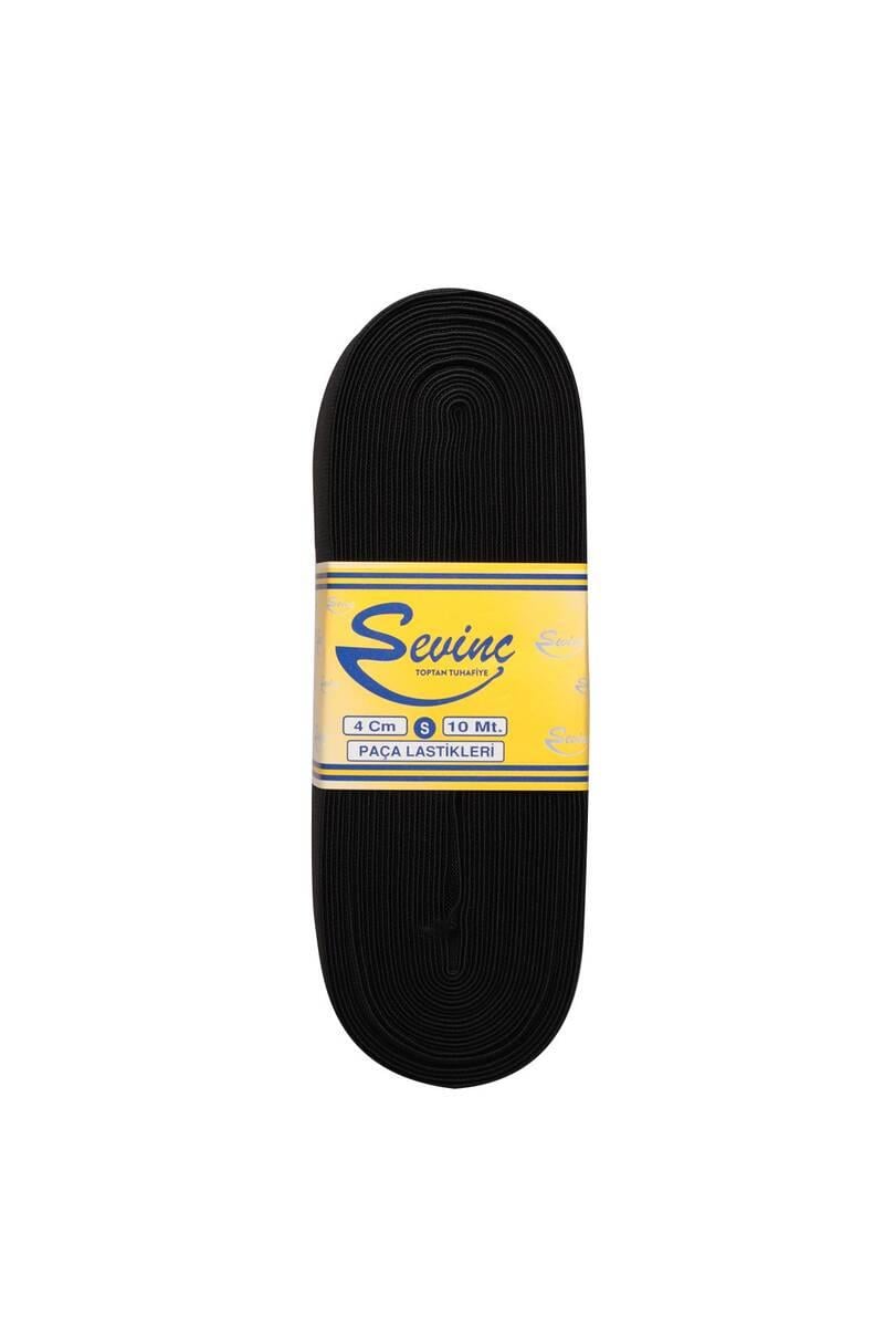 Sevinç Paça Lastik 4 cm | Siyah