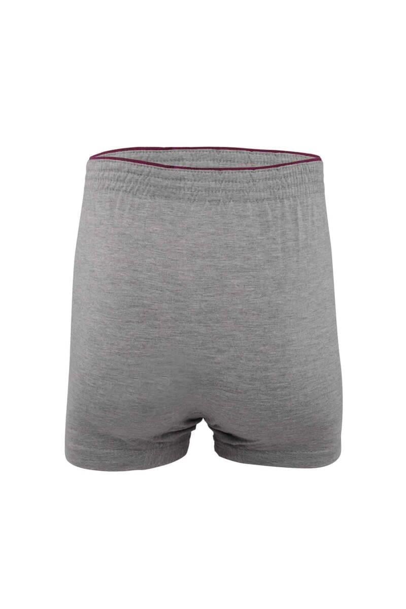 Tutku Penye Düz Boxer 117 3'lü Paket | Gri