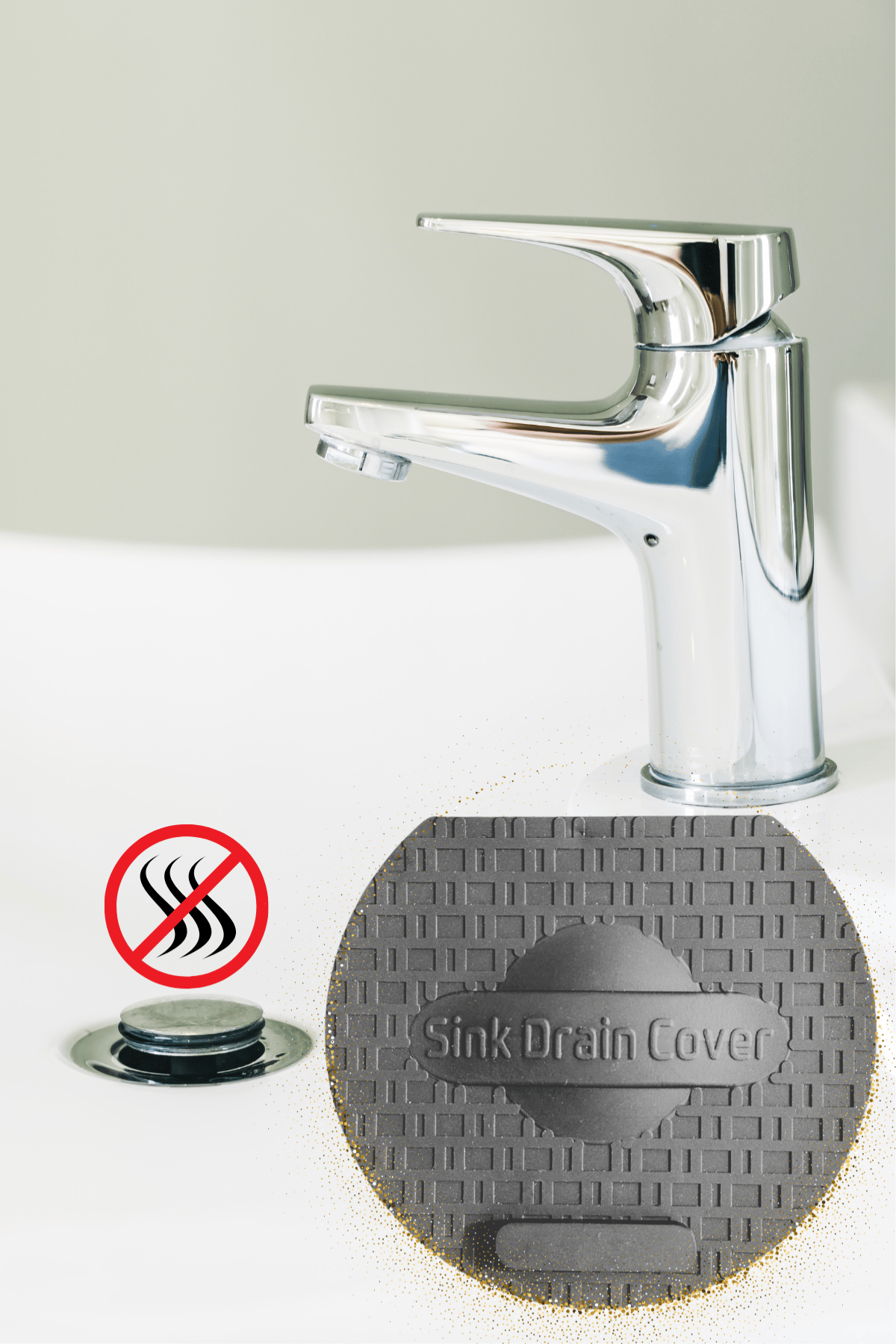 Lavabo Gider Tipasi Gri Silikon