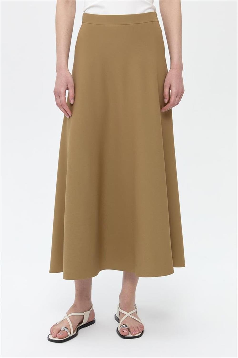 ZŞ KLOŞ ETEK/CAMEL/36 BEDEN
