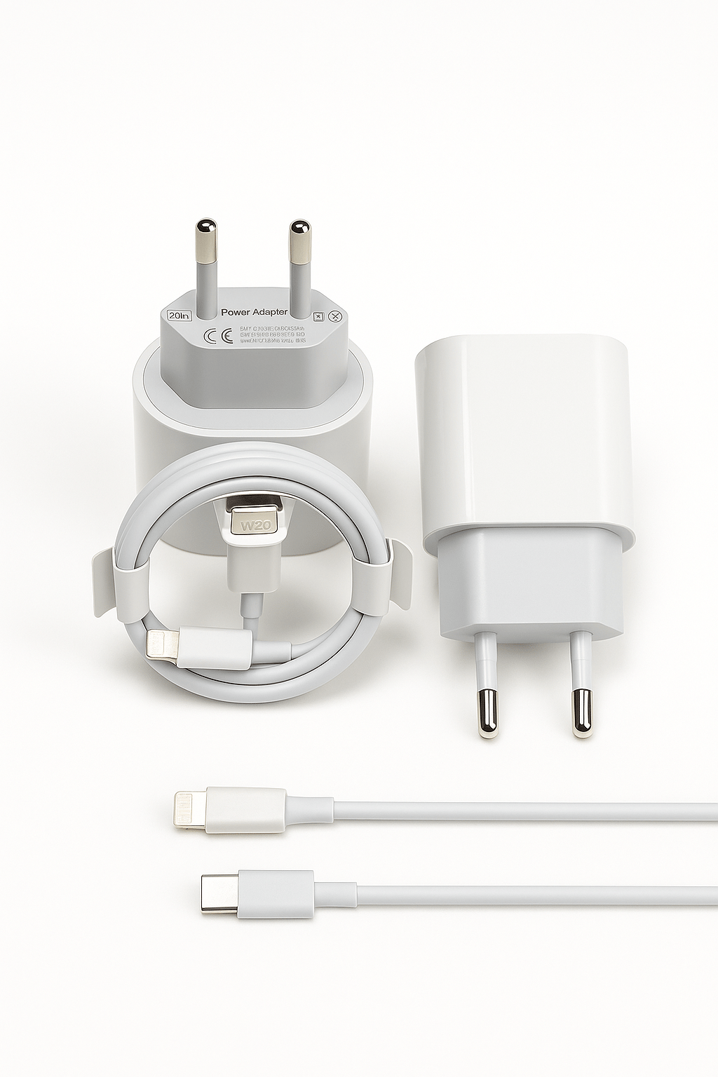 FERRO W20 PD Çıkışlı 20W 2-in-1 İOS Şarj Seti
