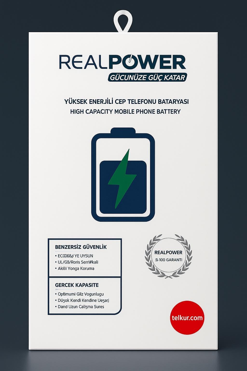 Huawei Mate 8 Uyumlu Realpower Batarya 