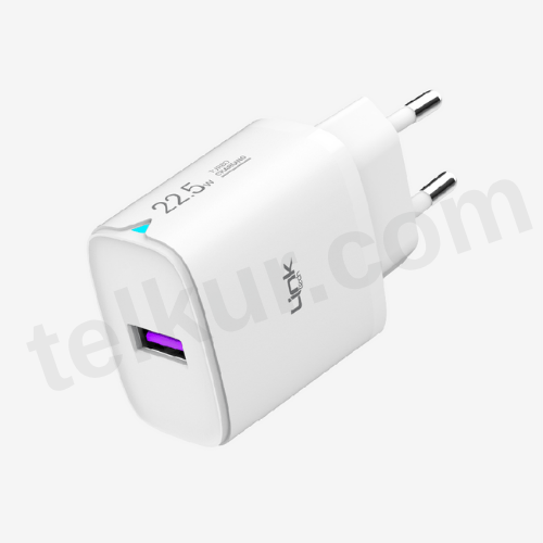 LinkTech C306 Safe Type-C Kablolu 22.5W Hızlı Şarj Adaptörü