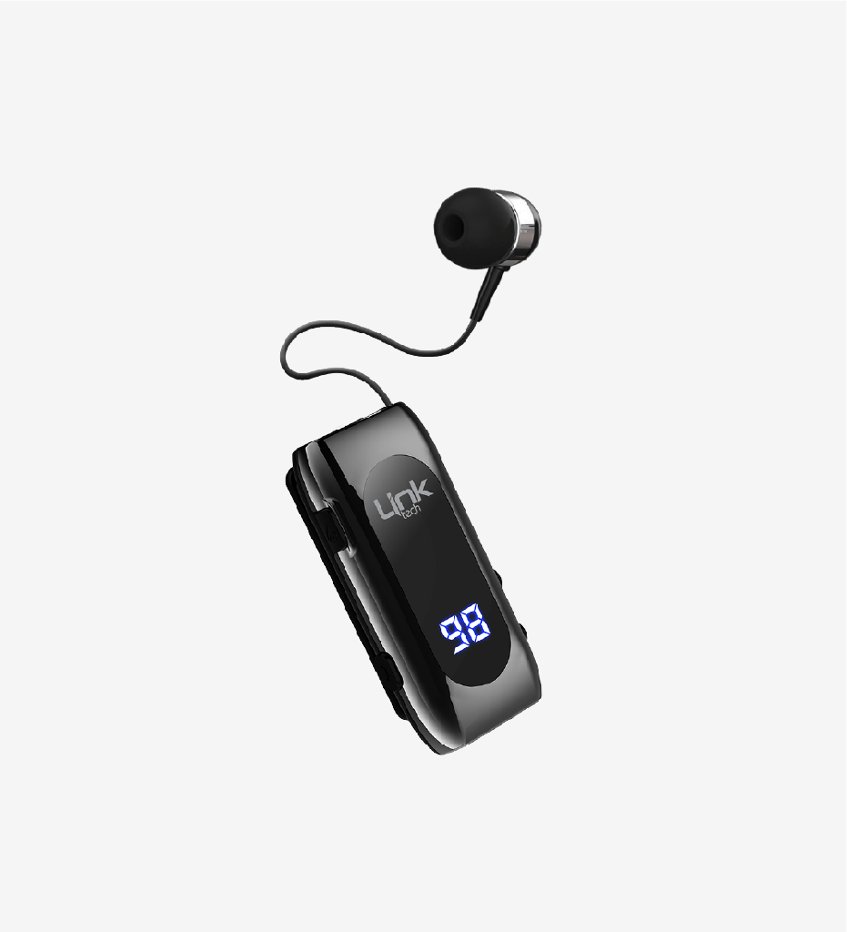 LinkTech V80 Makaralı Titreşimli Bluetooth Kulaklık 20 Saat
