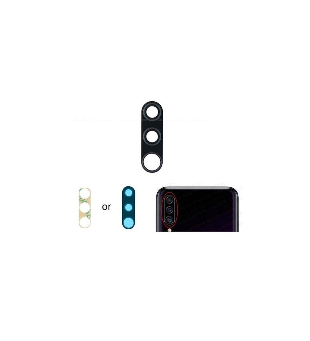 Samsung A30 S Uyumlu Kamera Camı