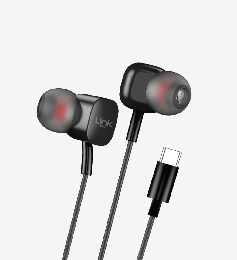 TELKUR LinkTech H16 Kulak İçi Kablolu Mikrofonlu Type-c Kulaklık