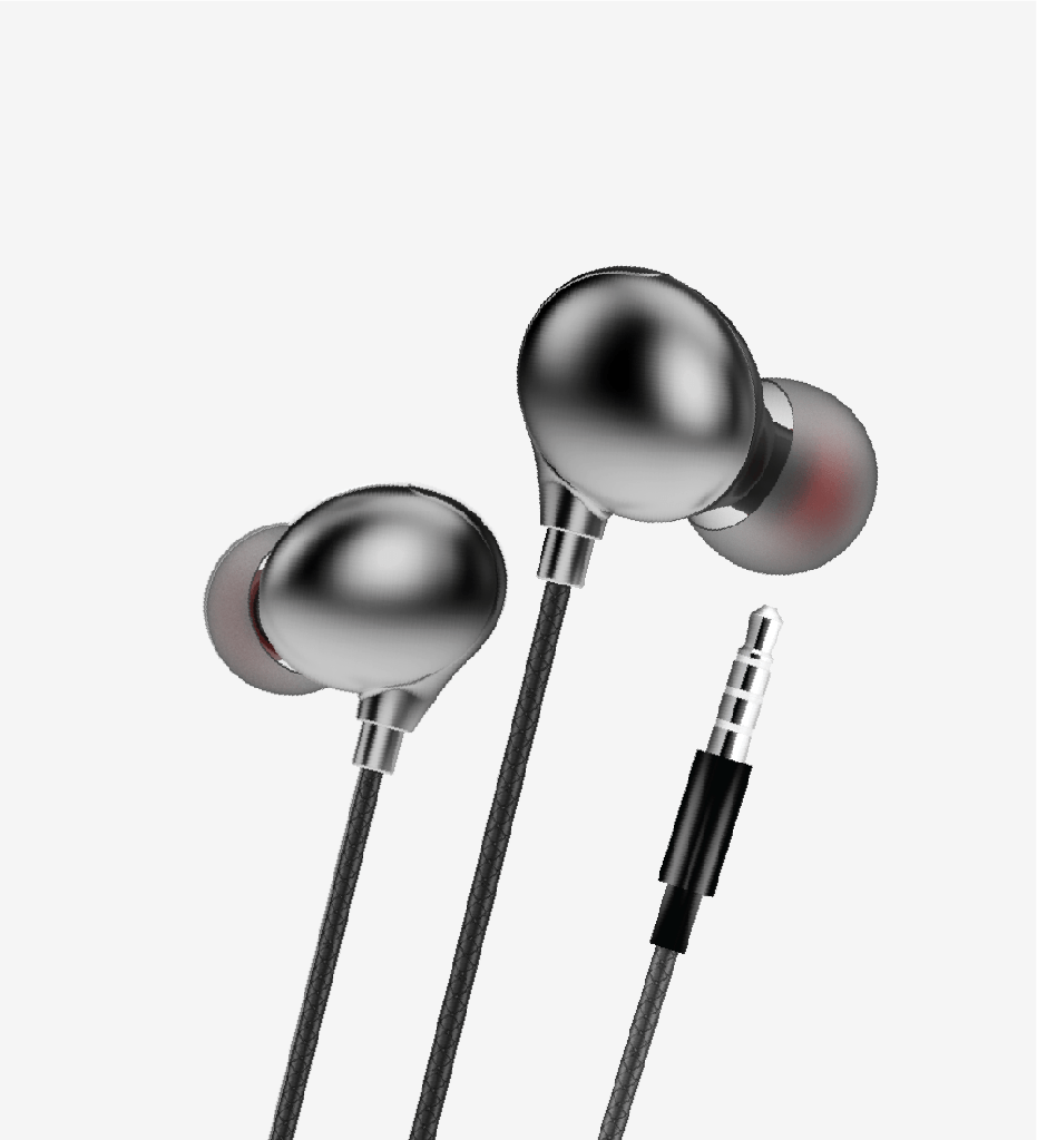 TELKUR LinkTech H25 eco Friendly EarPods Voice Control 3.5mm AUX 