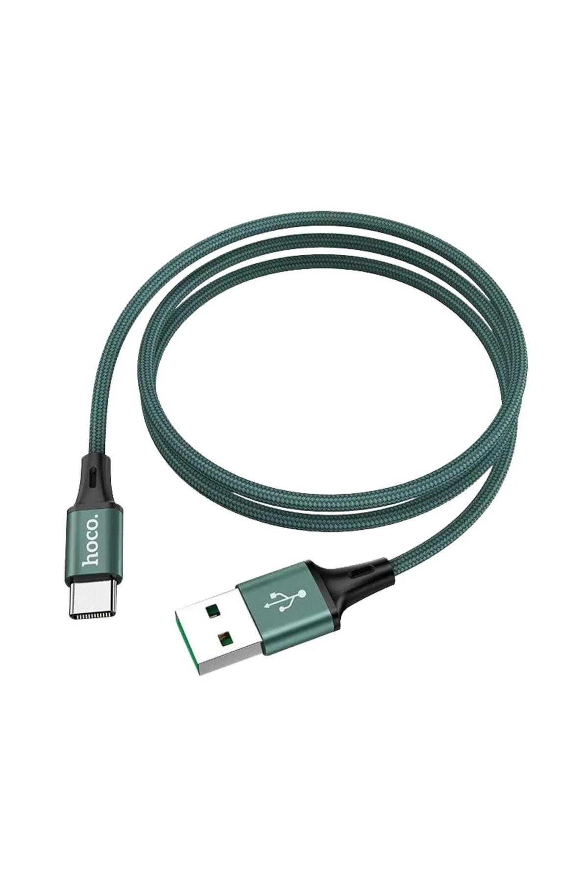 HOCO A&B DU10 TYPE-C KABLO KIRMIZI