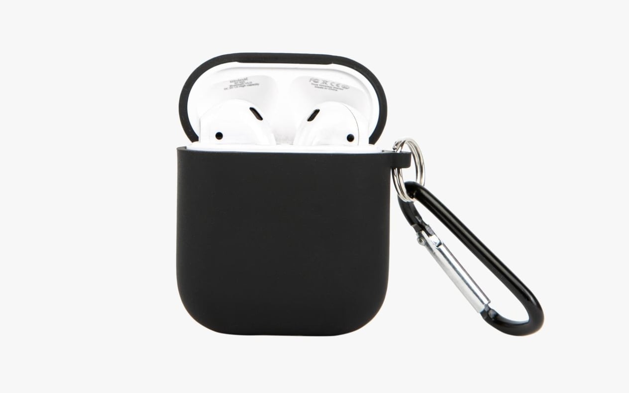 ITHINK AIRPODS 2. NESİL KULAKLIK KILIFI SİYAH