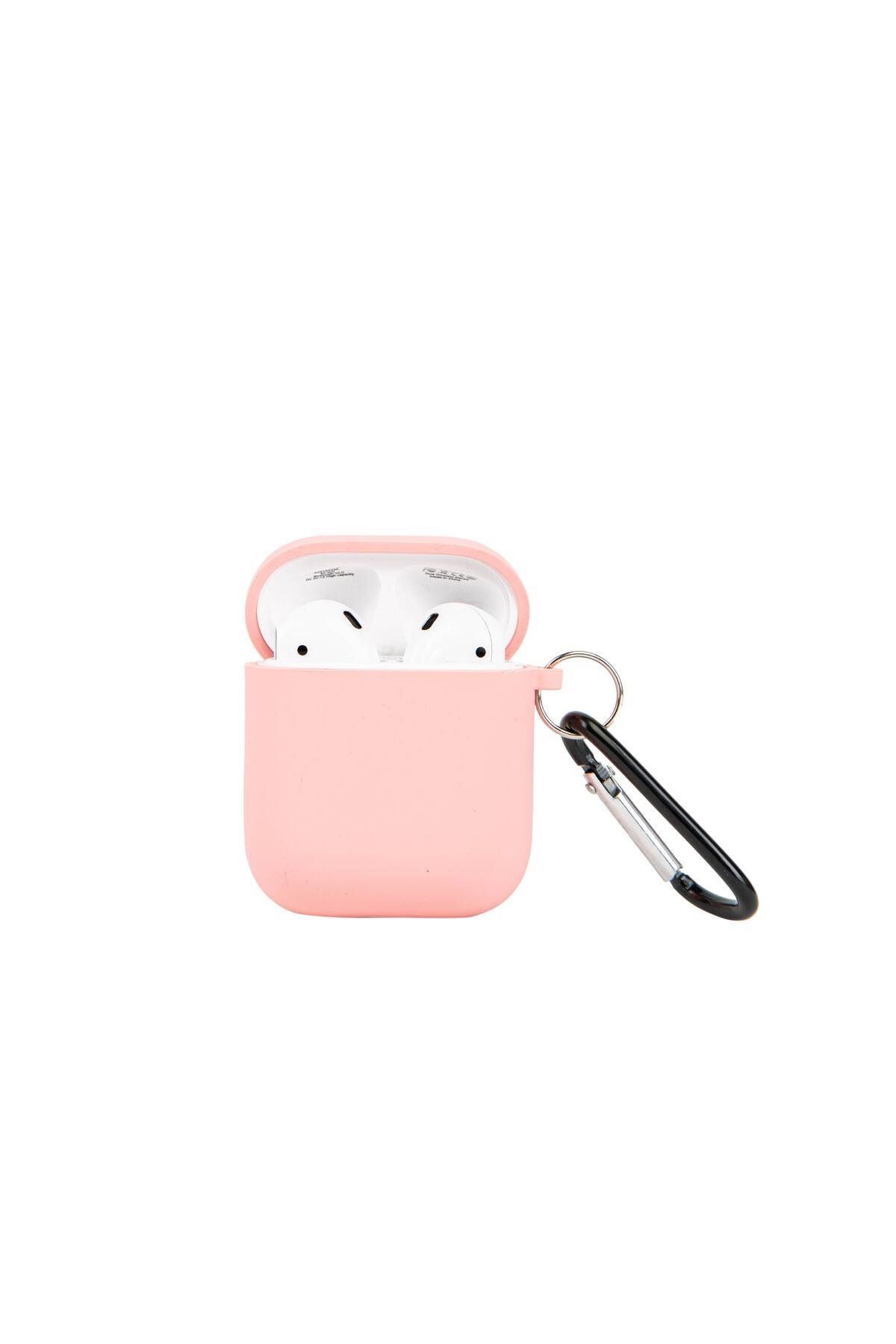 ITHINK AIRPODS 2. NESİL KULAKLIK KILIFI KOYU PEMBE