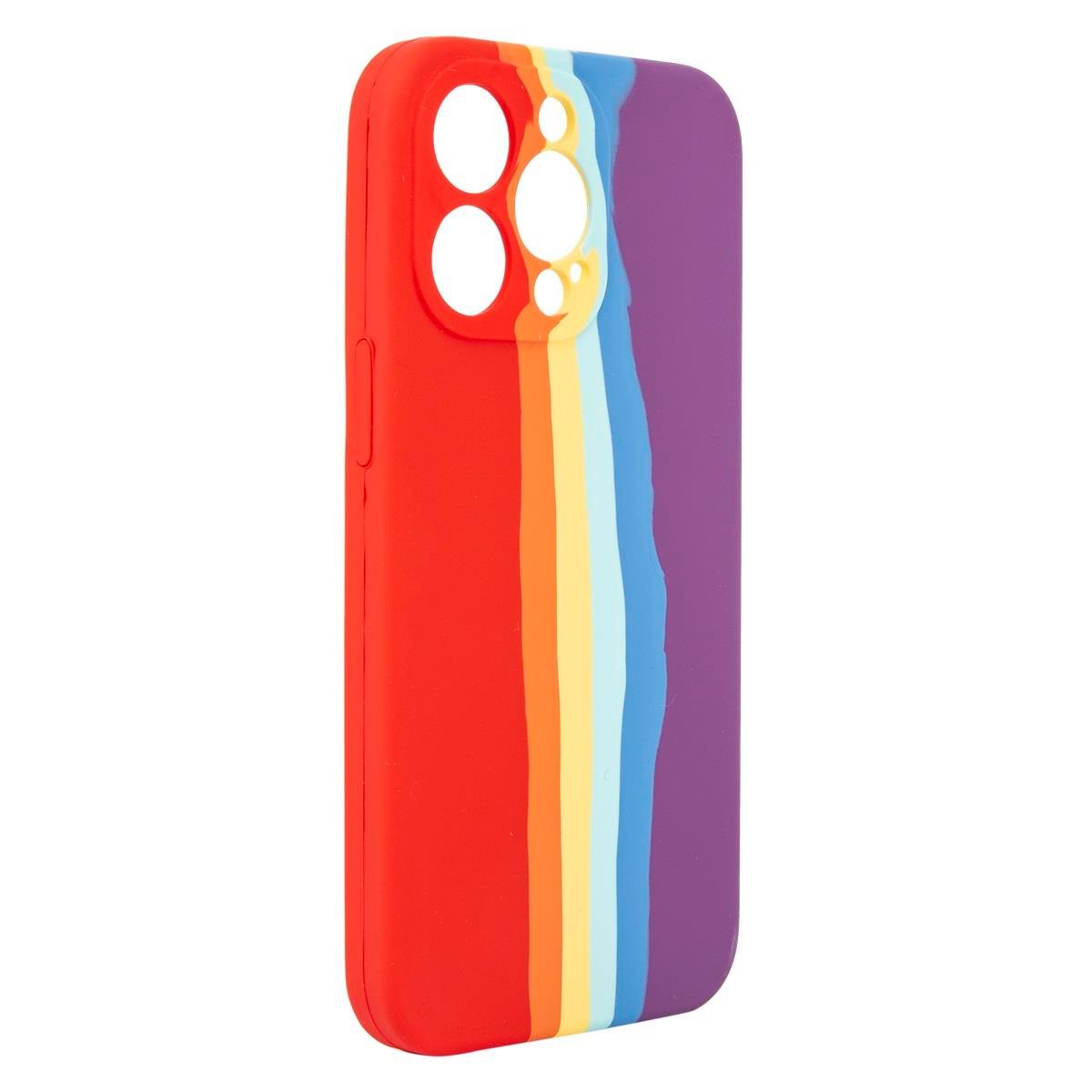 ITHINK IPH. 11 RAINBOW SİLİNEBİLİR KAPAK KIRMIZI