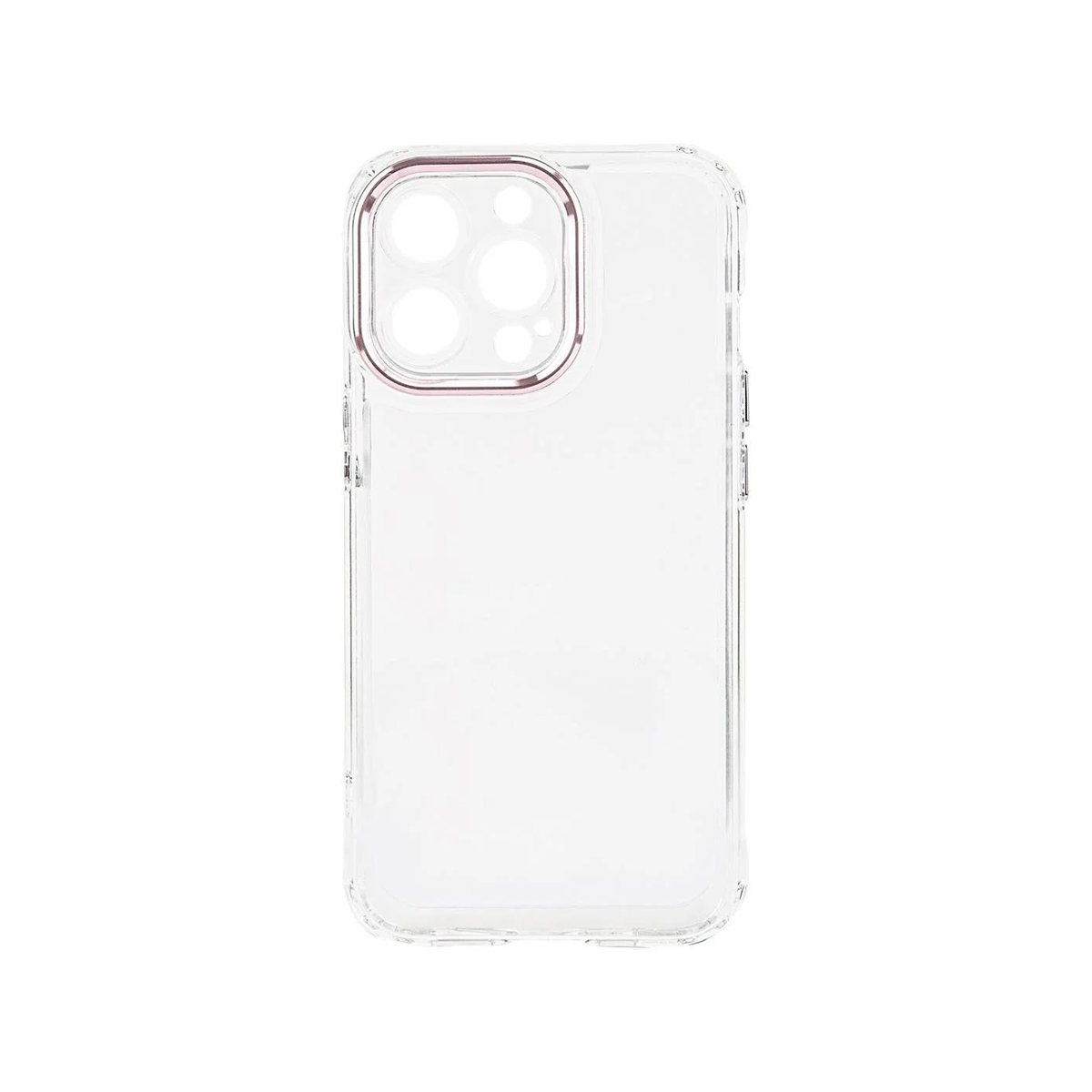 ITHINK IPH. 13 PRO KAMERA KORUMALI SERT SİLİKON KAPAK ( PEMBE )