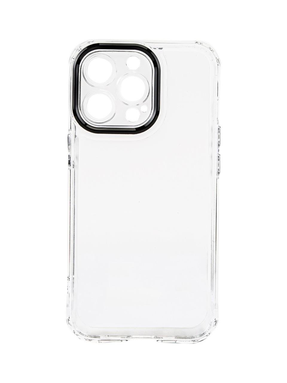 ITHINK IPH. 13 PRO KAMERA KORUMALI SERT SİLİKON KAPAK ( SİYAH )
