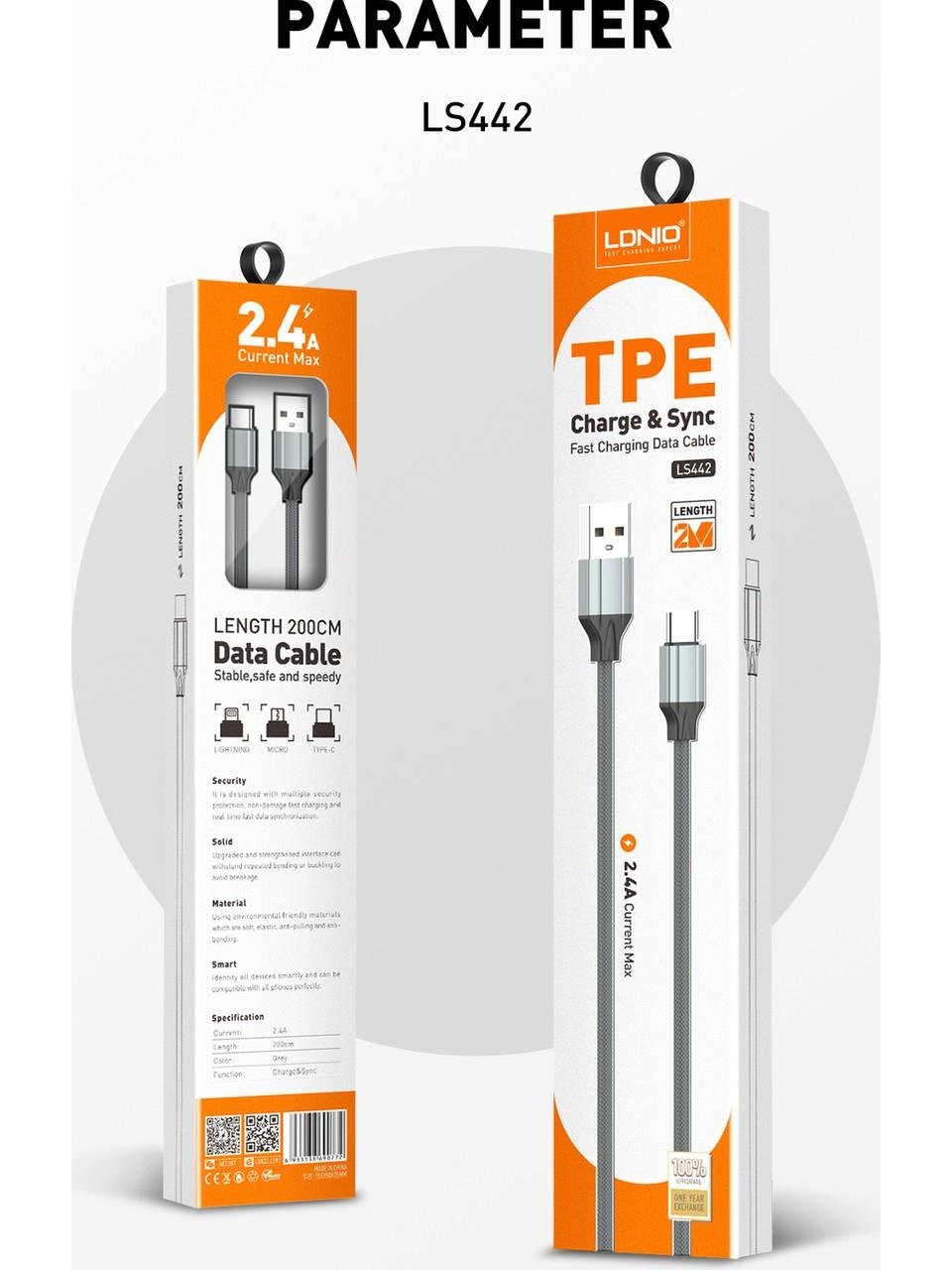 LDNIO CABLE LS442 İOS
