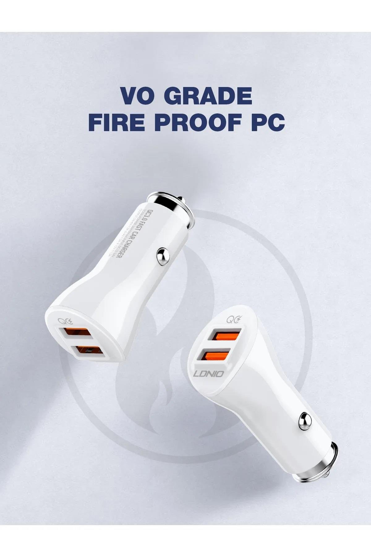 LDNIO CAR CHARGER C511Q MİCRO