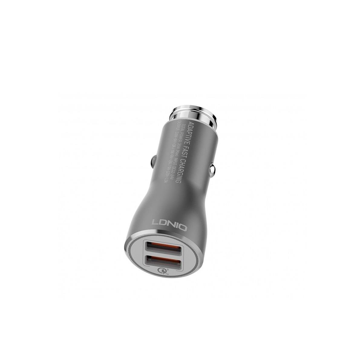 LDNIO ÇİFT USB GİRİŞLİ ARAÇ ŞARJ CİHAZI MICRO C407QM