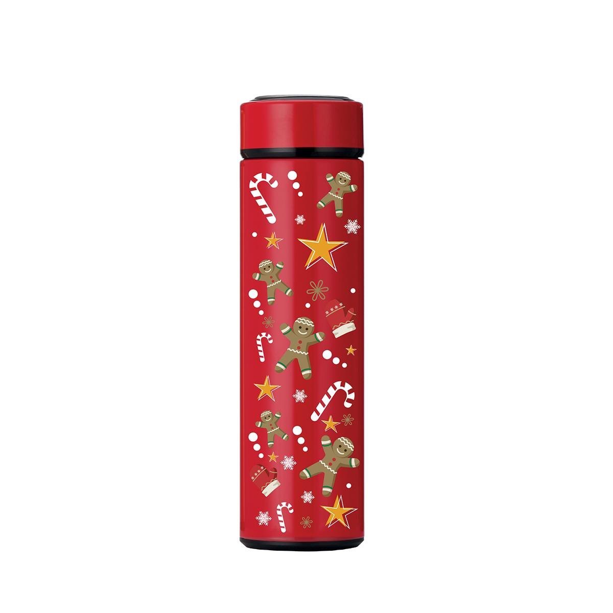 Vaeske 480 ml Yılbaşı Temalı Çelik Termos