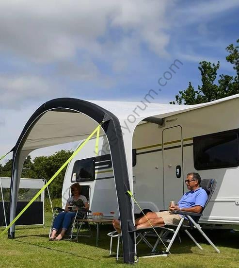 4 Mtr Havalı Karavan Tentesi AIR-400 - Açık (Airtent)