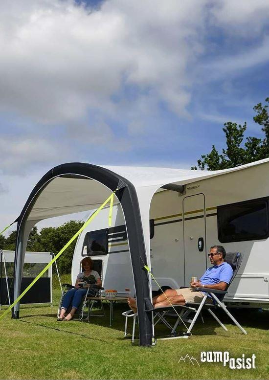Campasist 4 Mtr Yeni Model Havalı Karavan Tentesi AIR-400 - Açık (Yan ve Ön Perdeler Hariç)