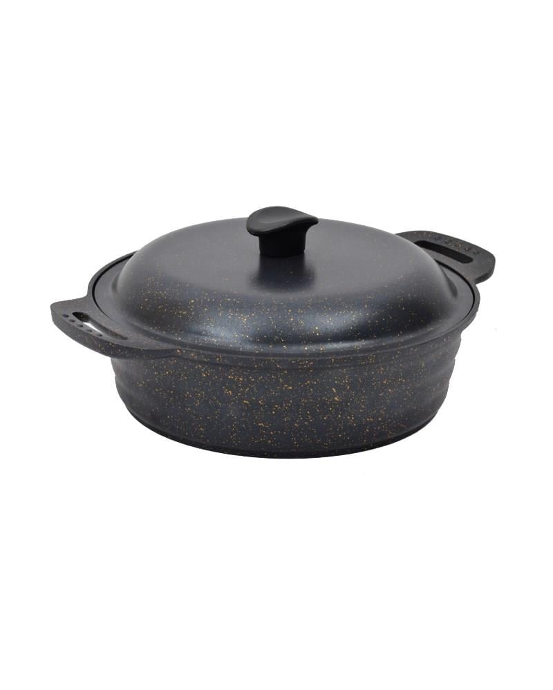 Nurgaz Granit Döküm Kamp Tenceresi 28 Cm