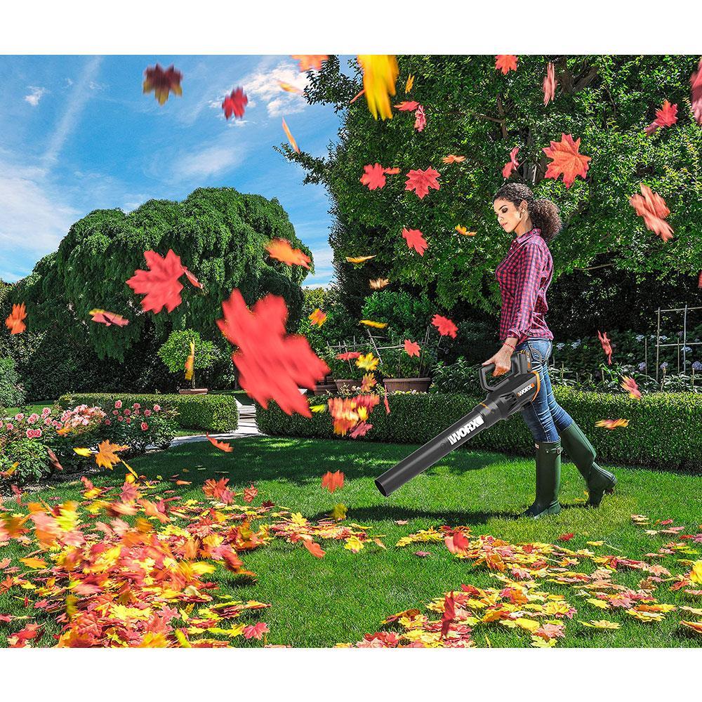 WORX WG547E 20Volt 2.0Ah. Li-ion Profesyonel Devir Ayarlı Yaprak Üfleme