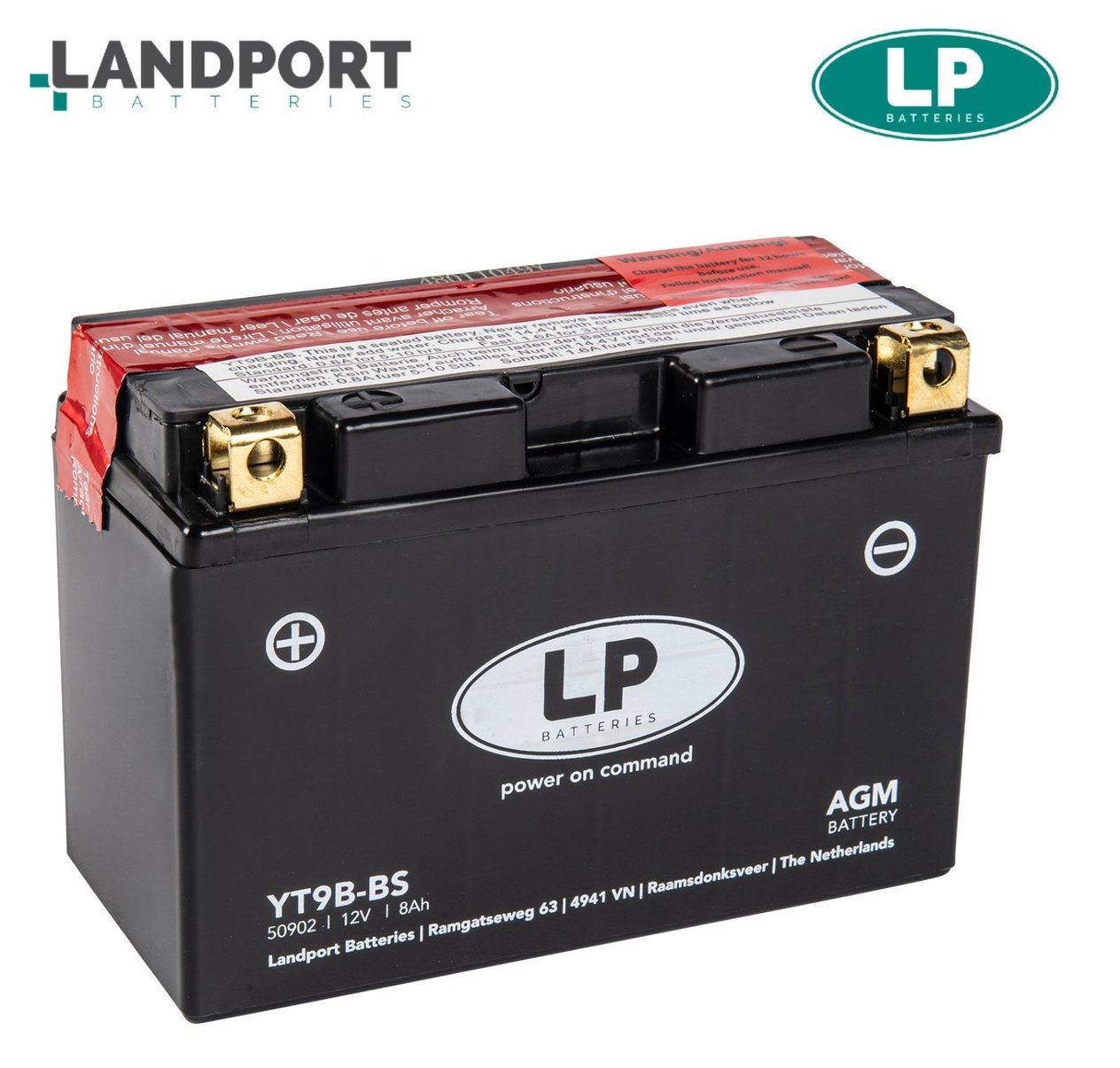 AGM AKÜ (LT9B-BS) / YAMAHA / XT X / 660cc / 8 A / KG: 2,65 / L:150 / W:70 / H:105 CCA: 115 / 2004-2005-2006-2007-2008-2009
