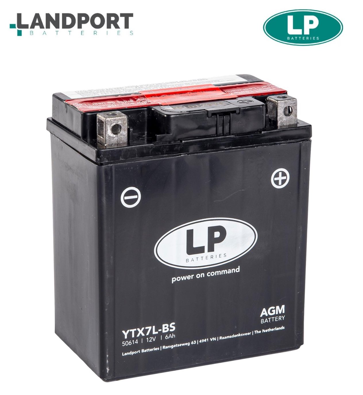 AGM AKÜ (LTX7L-BS) / VESPA / SPRINT / 150cc / 6 A / KG: 2,17 / L:113 / W:70 / H:130 CCA: 100 / 2016-2017-2018-2019
