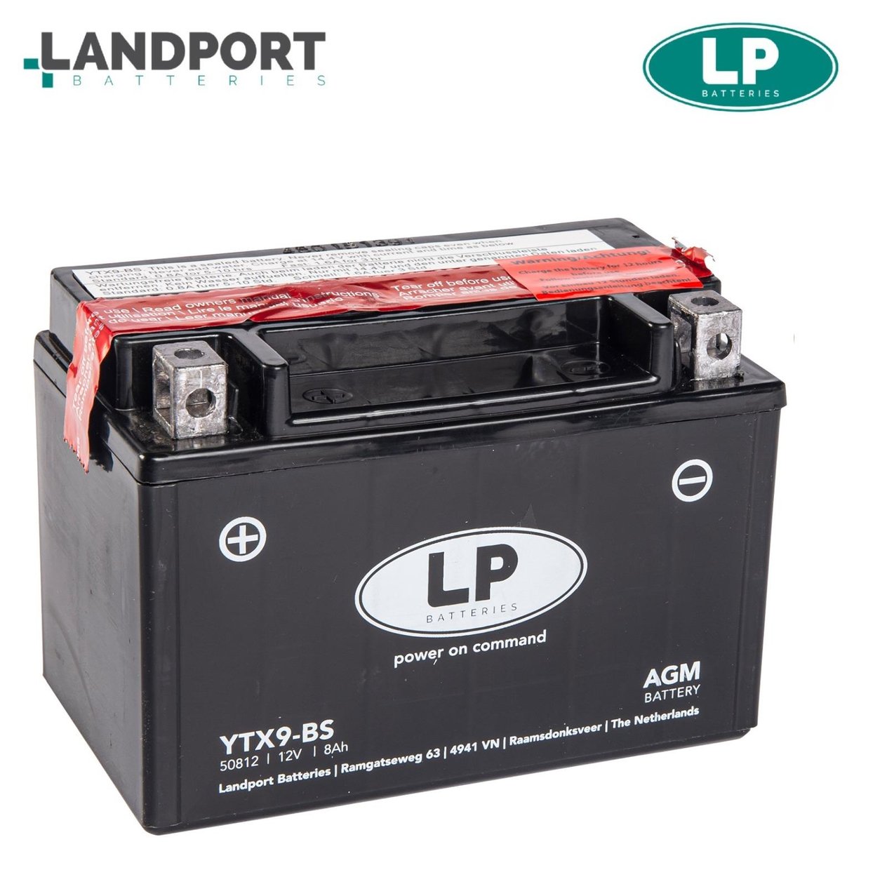 AGM AKÜ (LTX9-BS) / KAWASAKI / KLX 650 / 650cc / 8 A / KG: 2,85 / L:150 / W:87 / H:105 CCA: 135 / 1993-1994-1995-1996-1997
