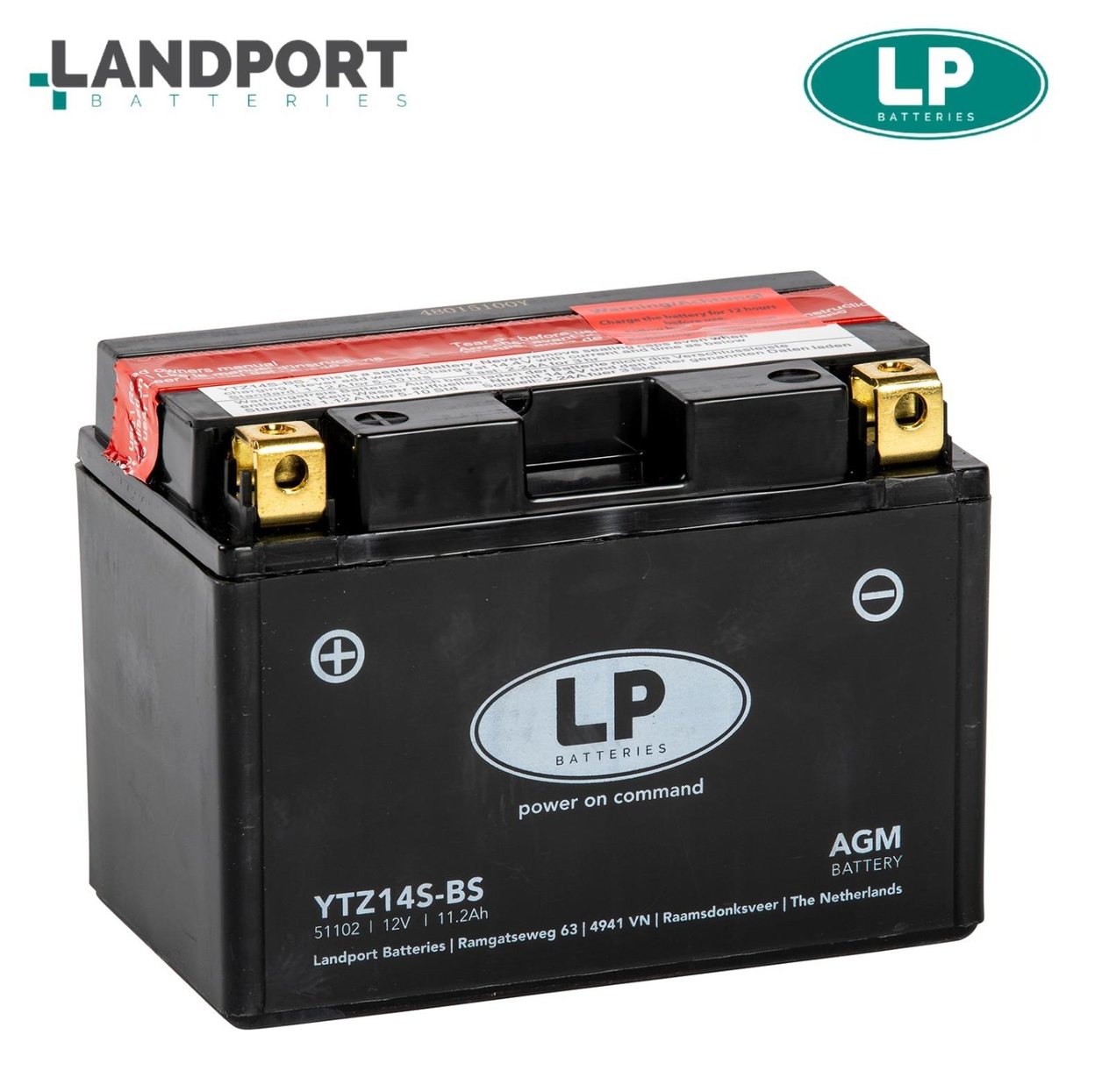 AGM AKÜ (LTZ14S-BS) / HONDA / FORESIGHT 250 / 250cc / 11,2 A / KG: 3,85 / L:150 / W:88 / H:110 CCA: 220 / 2001-2002-2003-2004-2005-2006-2007